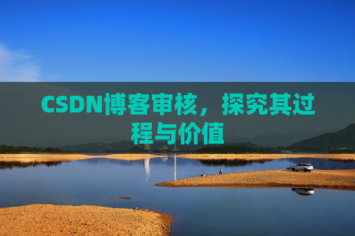 CSDN博客审核，探究其过程与价值